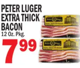 C Town PETER LUGER EXTRA THICK BACON offer