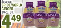 C Town SPICE WORLD GINGER offer