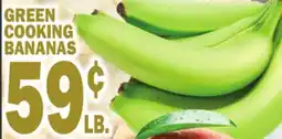 C Town GREEN COOKING BANANAS offer