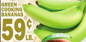 C Town GREEN COOKING BANANAS offer