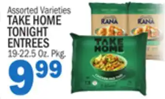 C Town TAKE HOME TONIGHT ENTREES offer