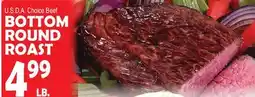 Bravo Supermarkets BOTTOM ROUND ROAST ROAST offer