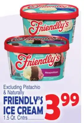 Bravo Supermarkets FRIENDLY'S ICE CREAM offer