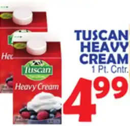 Bravo Supermarkets TUSCAN HEAVY CREAM offer
