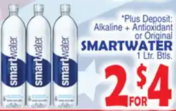 Bravo Supermarkets SMARTWATER offer