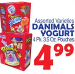Bravo Supermarkets DANIMALS YOGURT offer