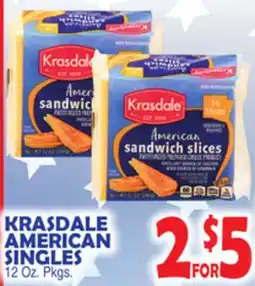 Bravo Supermarkets KRASDALE AMERICAN SINGLES offer