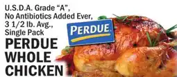 Bravo Supermarkets PERDUE WHOLE CHICKEN offer