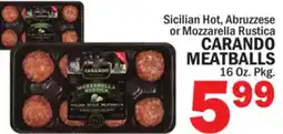 Bravo Supermarkets CARANDO MEATBALLS offer