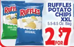 Bravo Supermarkets RUFFLES POTATO CHIPS XXL offer