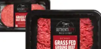 Bravo Supermarkets AUTHENTICITY PROVISIONS GRASS FED GROUND BEEF offer