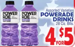 Bravo Supermarkets POWERADE DRINKS offer