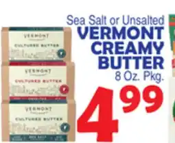 Bravo Supermarkets VERMONT CREAMY BUTTER offer