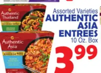 Bravo Supermarkets AUTHENTIC ASIA ENTREES offer