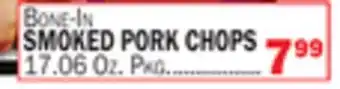 Bravo Supermarkets SMOKED PORK CHOPS offer
