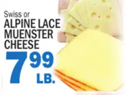 Bravo Supermarkets ALPINE LACE MUENSTER MUENSTER CHEESE offer
