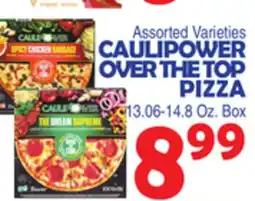 Bravo Supermarkets CAULIPOWER OVER THE TOP PIZZA offer