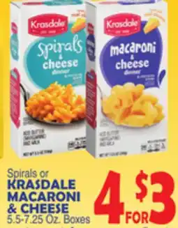 Bravo Supermarkets KRASDALE MACARONI & CHEESE offer