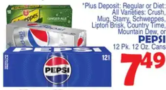 Bravo Supermarkets PEPSI offer