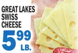 Bravo Supermarkets GREAT LAKES SWISS CHEESE offer