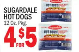 Bravo Supermarkets SUGARDALE HOT DOGS offer