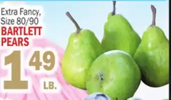 Bravo Supermarkets BARTLETT PEARS offer