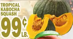 Bravo Supermarkets TROPICAL KABOCHA SQUASH offer