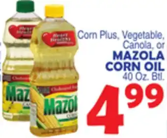 Bravo Supermarkets MAZOLA CORN OIL offer