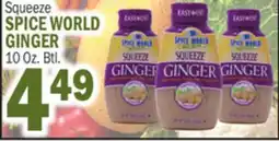 Bravo Supermarkets SPICE WORLD GINGER offer