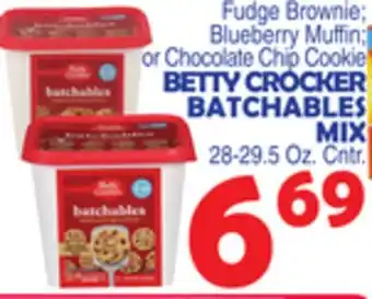 Bravo Supermarkets BETTY CROCKER BATCHABLES MIX offer
