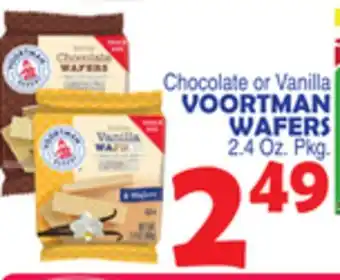 Bravo Supermarkets VOORTMAN WAFERS offer