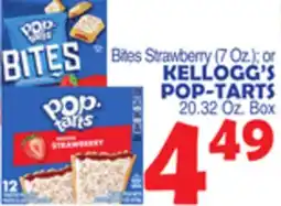 Bravo Supermarkets KELLOGG'S POP-TARTS 20.32 Oz. Box offer