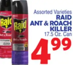 Bravo Supermarkets RAID ANT & ROACH KILLER offer