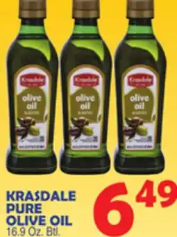 Bravo Supermarkets KRASDALE PURE OLIVE OIL offer
