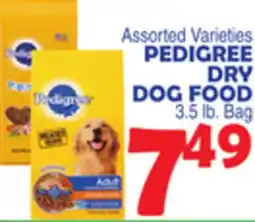 Bravo Supermarkets PEDIGREE DRY DOG FOOD offer
