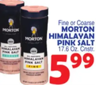 Bravo Supermarkets MORTON HIMALAYAN PINK SALT offer