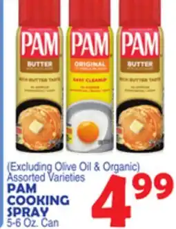 Bravo Supermarkets PAM COOKING SPRAY offer