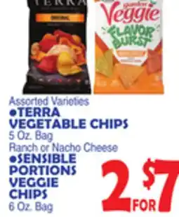 Bravo Supermarkets TERRA VEGETABLE CHIPS offer