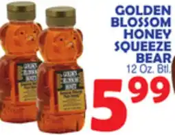 Bravo Supermarkets GOLDEN BLOSSOM HONEY SQUEEZE BEAR offer