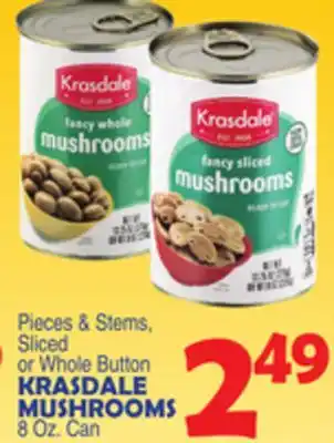 Bravo Supermarkets KRASDALE MUSHROOMS offer
