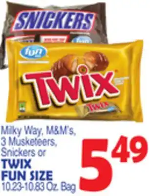 Bravo Supermarkets TWIX FUN SIZE offer