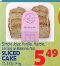 Bravo Supermarkets SLICED CAKE offer