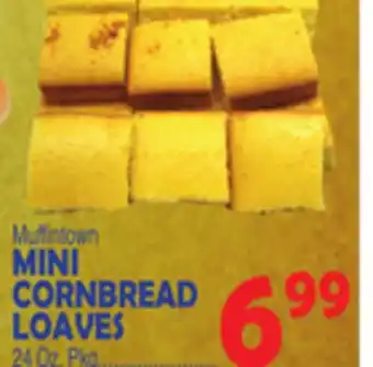 Bravo Supermarkets MINI CORNBREAD LOAVES offer