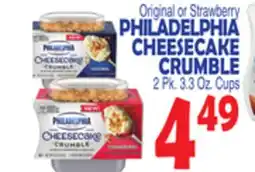 Bravo Supermarkets PHILADELPHIA CHEESECAKE CRUMBLE offer