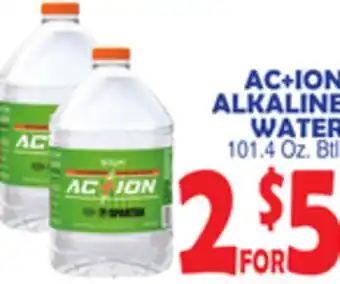 Bravo Supermarkets AC+ION ALKALINE WATER offer
