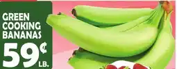 Bravo Supermarkets GREEN COOKING BANANAS offer