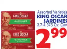 Bravo Supermarkets KING OSCAR SARDINES offer