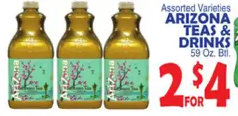 Bravo Supermarkets ARIZONA TEAS & DRINKS offer
