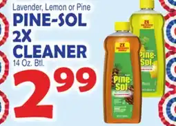 Bravo Supermarkets PINE-SOL 2X CLEANER offer