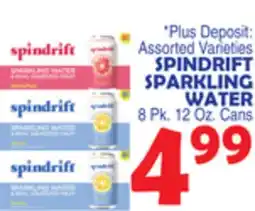 Bravo Supermarkets SPINDRIFT SPARKLING WATER offer